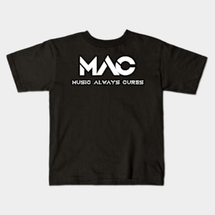 MAC Logo (White) Kids T-Shirt